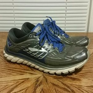 Brooks Glycerin 14 Men's Grey & Blue Running Shoes